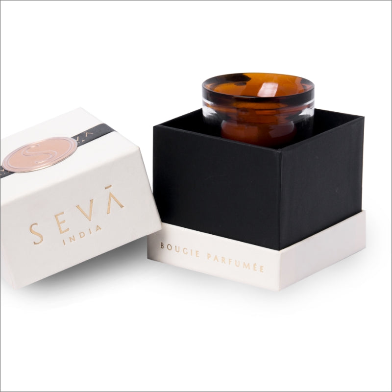 Luxe Scented Candle - Leather - Classic