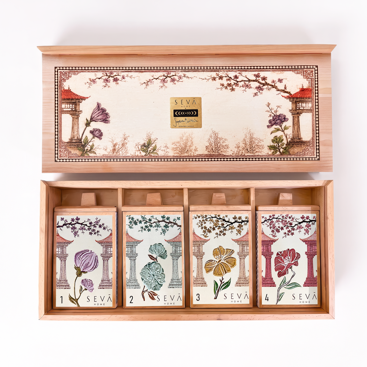 Seva Home x Suryakant Lokhande The Mahjong Edit – Set of 4