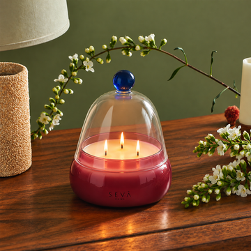 Cloche Scented Candle - White Blossom