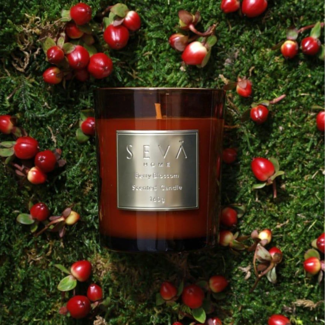 Signature Scented Candle - Berry Blossom - Classic