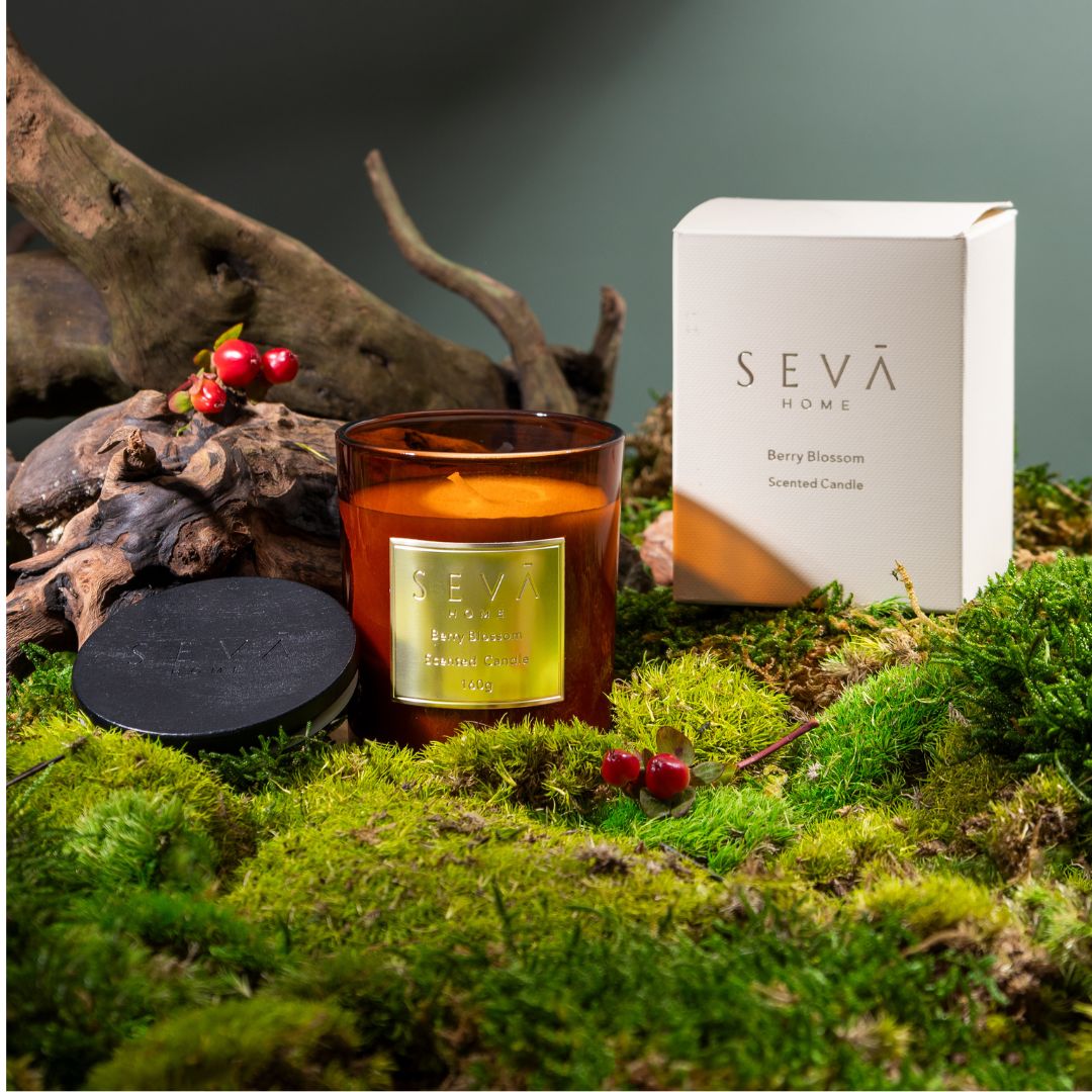 Signature Scented Candle - Berry Blossom - Classic