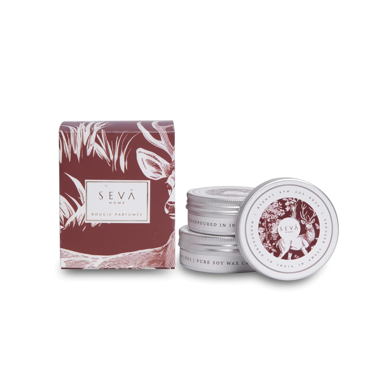 Travel Set Scented Candle - set of 3