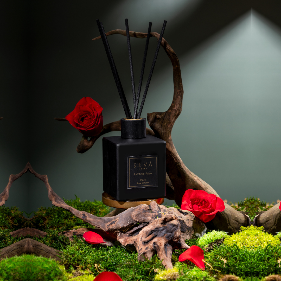 Signature  Reed Diffuser - Patchouli Rose