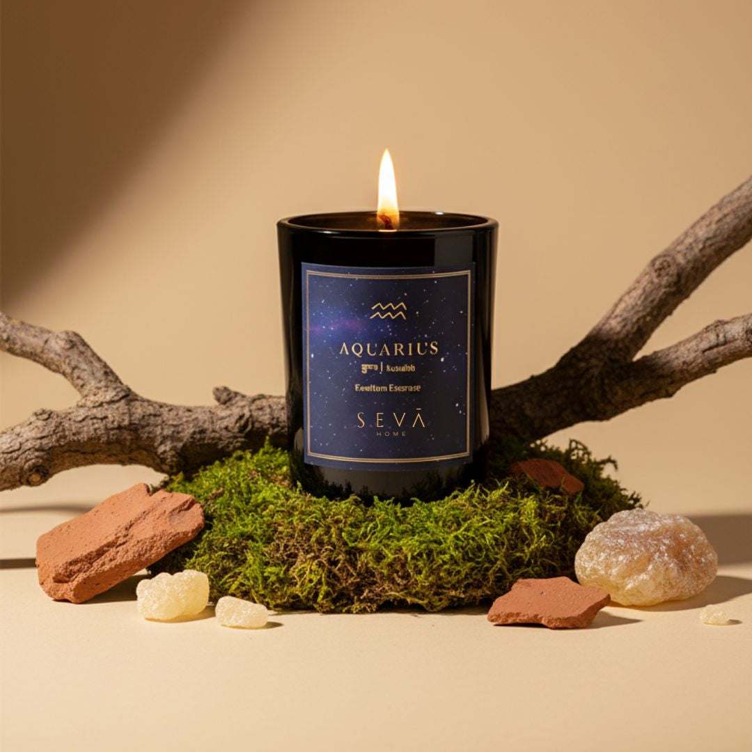 Zodiac Scented Candle - Aquarius