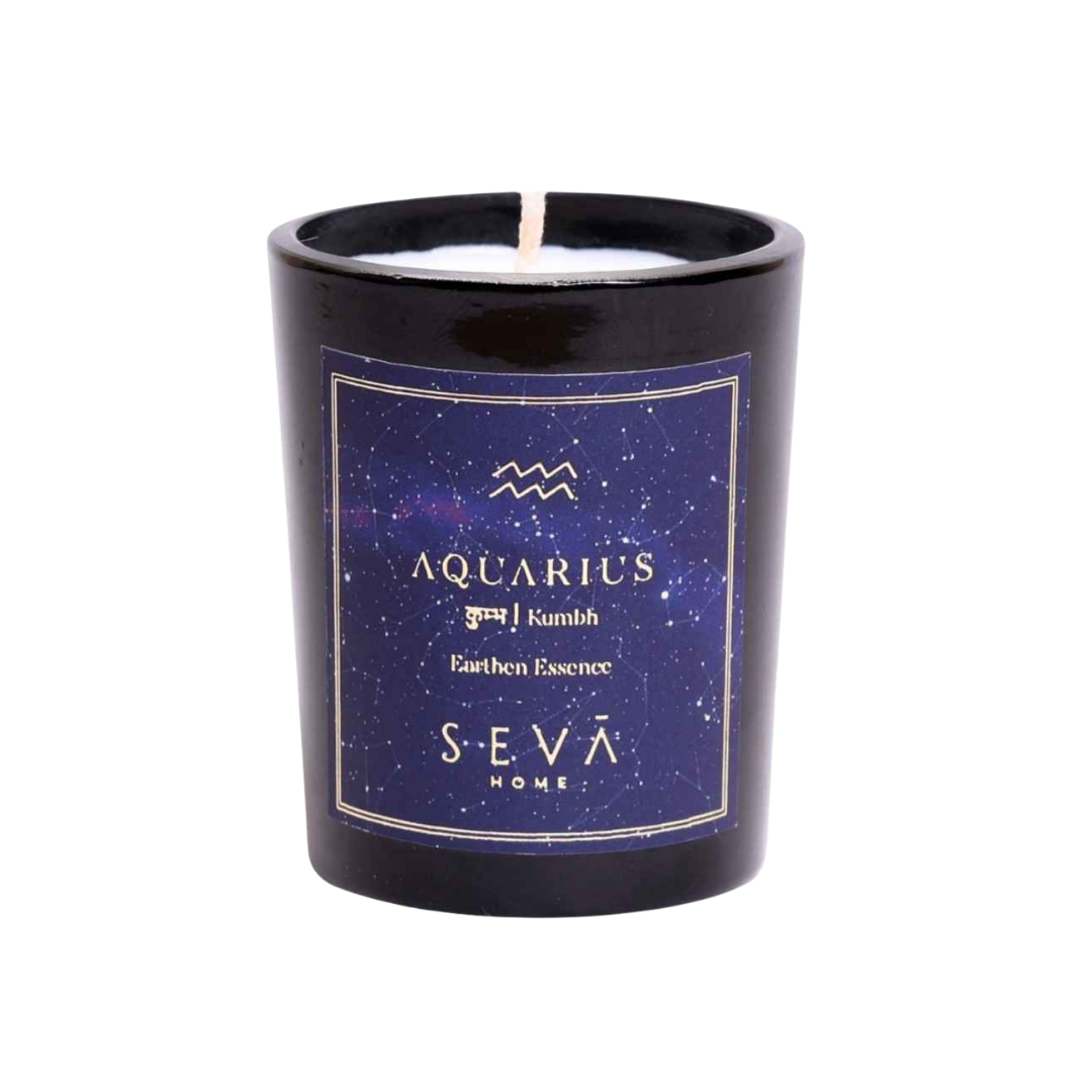 Zodiac Scented Candle - Aquarius