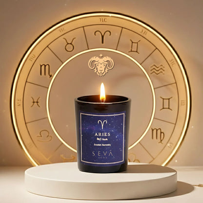 Zodiac Scented Candle - Aries