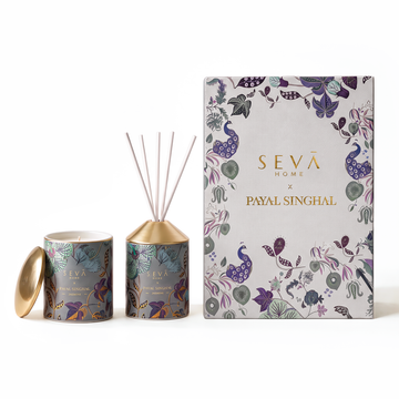 Seva Home x Payal Singhal Gift Set (Candle + Diffuser) - Jasmine