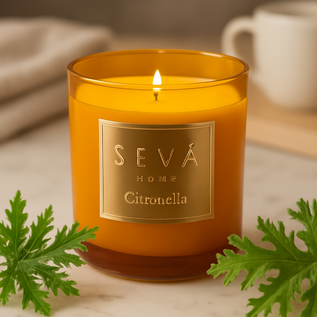 Citronella Scented Candle | Classic | Seva Home