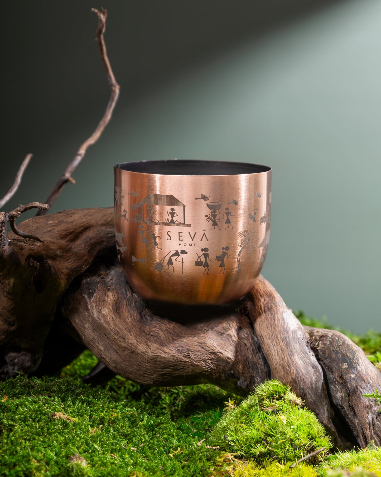 Heirloom Candle - Dil Se (Rustic Roots - Rose Gold) - Classic