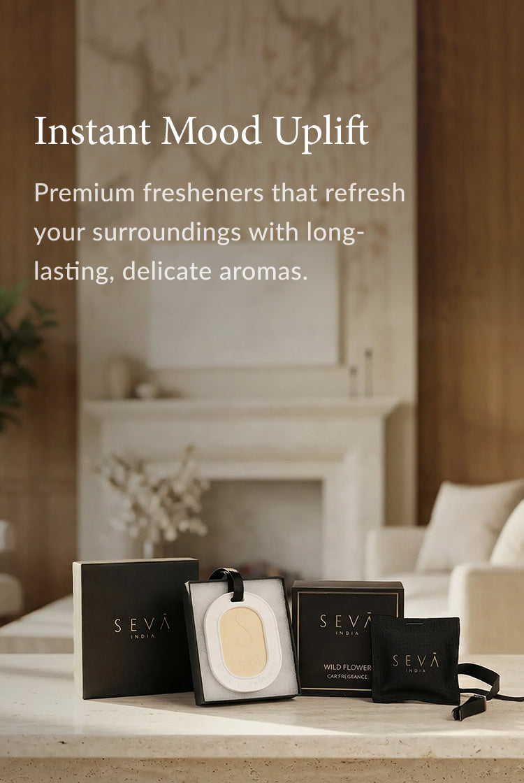 Seva Home home fragrance collection banner