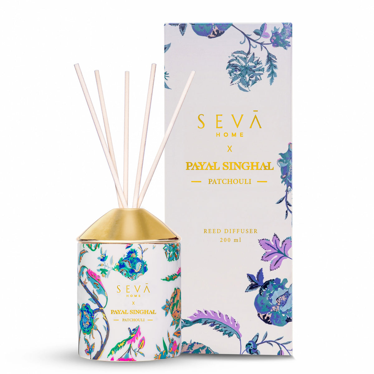 Seva Home x Payal Singhal Reed Diffuser - Patchouli