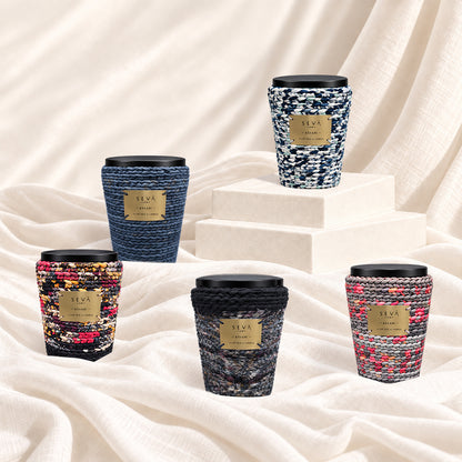 Sari Archival Scented Candles (Black & Grey)