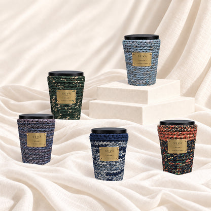 Sari Archival Scented Candles (Red & Brown)