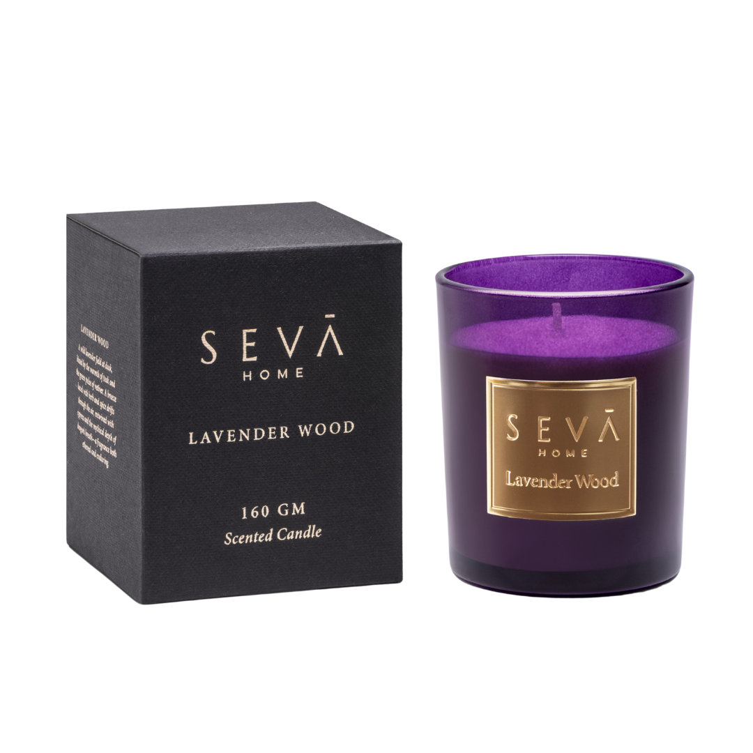 Signature Scented Candle - Lavender Wood - Classic