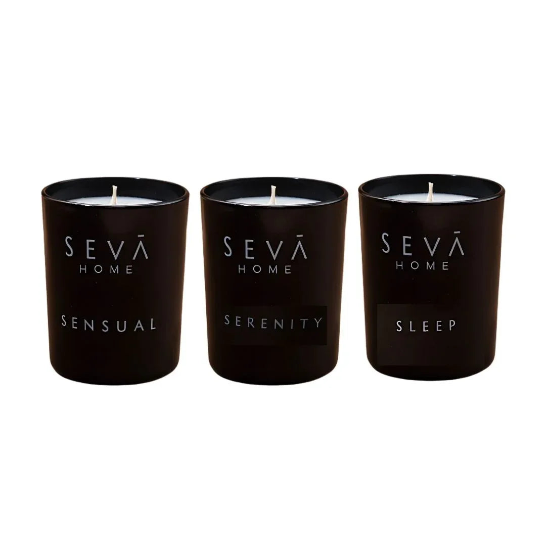 The Vibes - Scented Candle Set of 3 - Small