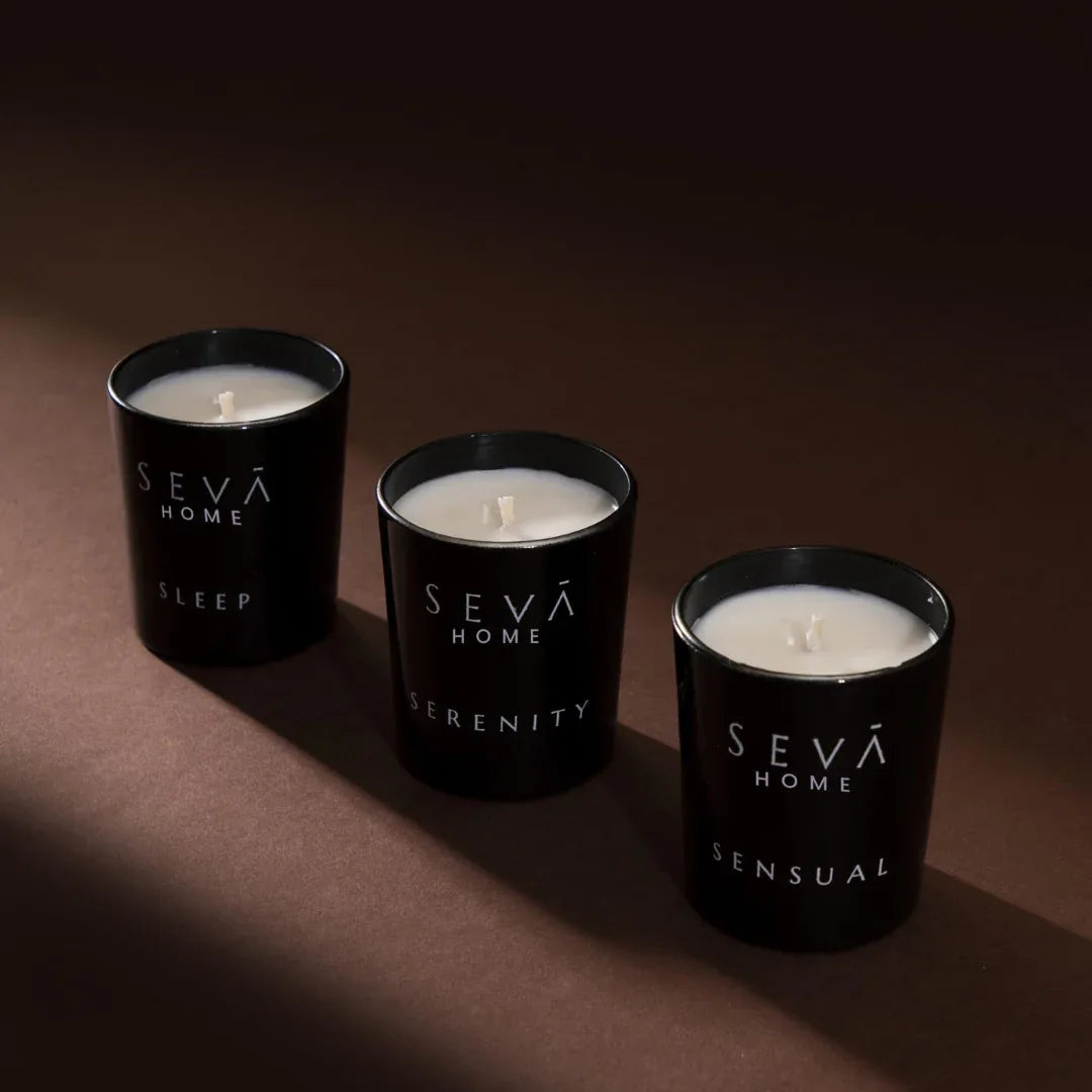 The Vibes - Scented Candle Set of 3 - Small