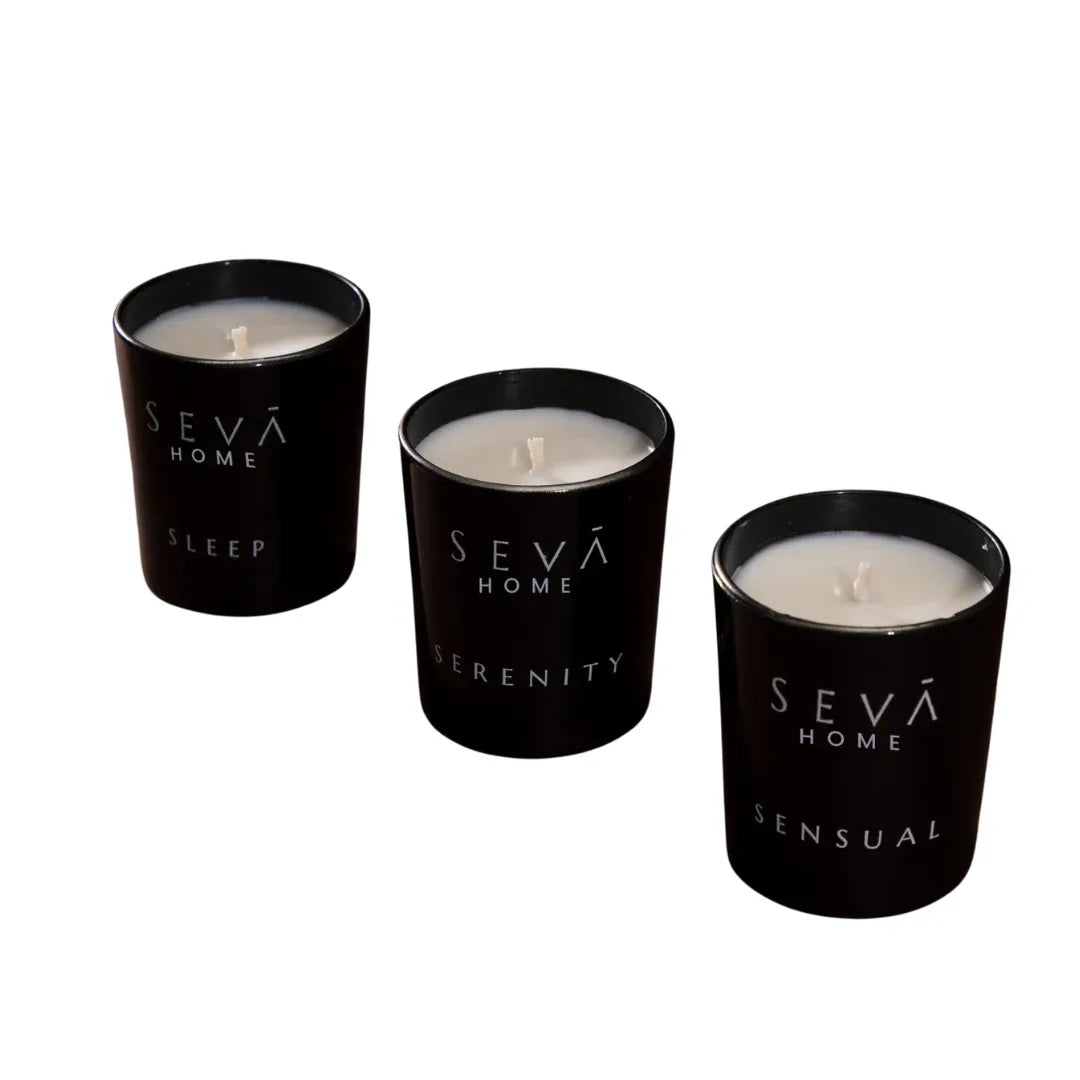 The Vibes - Scented Candle Set of 3 - Small