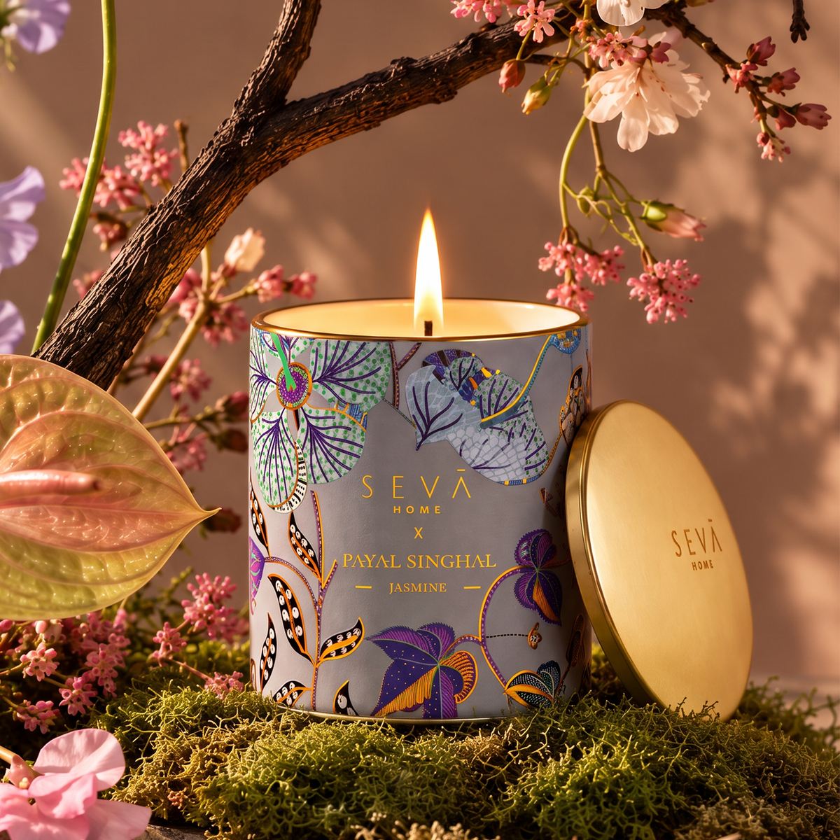 Seva Home x Payal Singhal Scented Candle - Jasmine