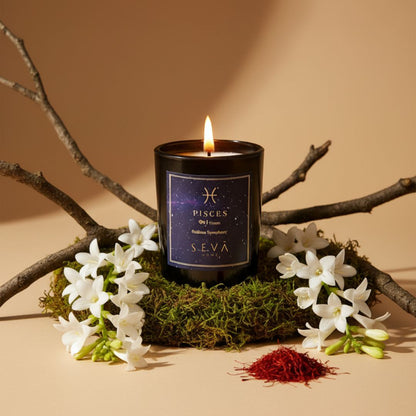 Zodiac Scented Candle - Pisces