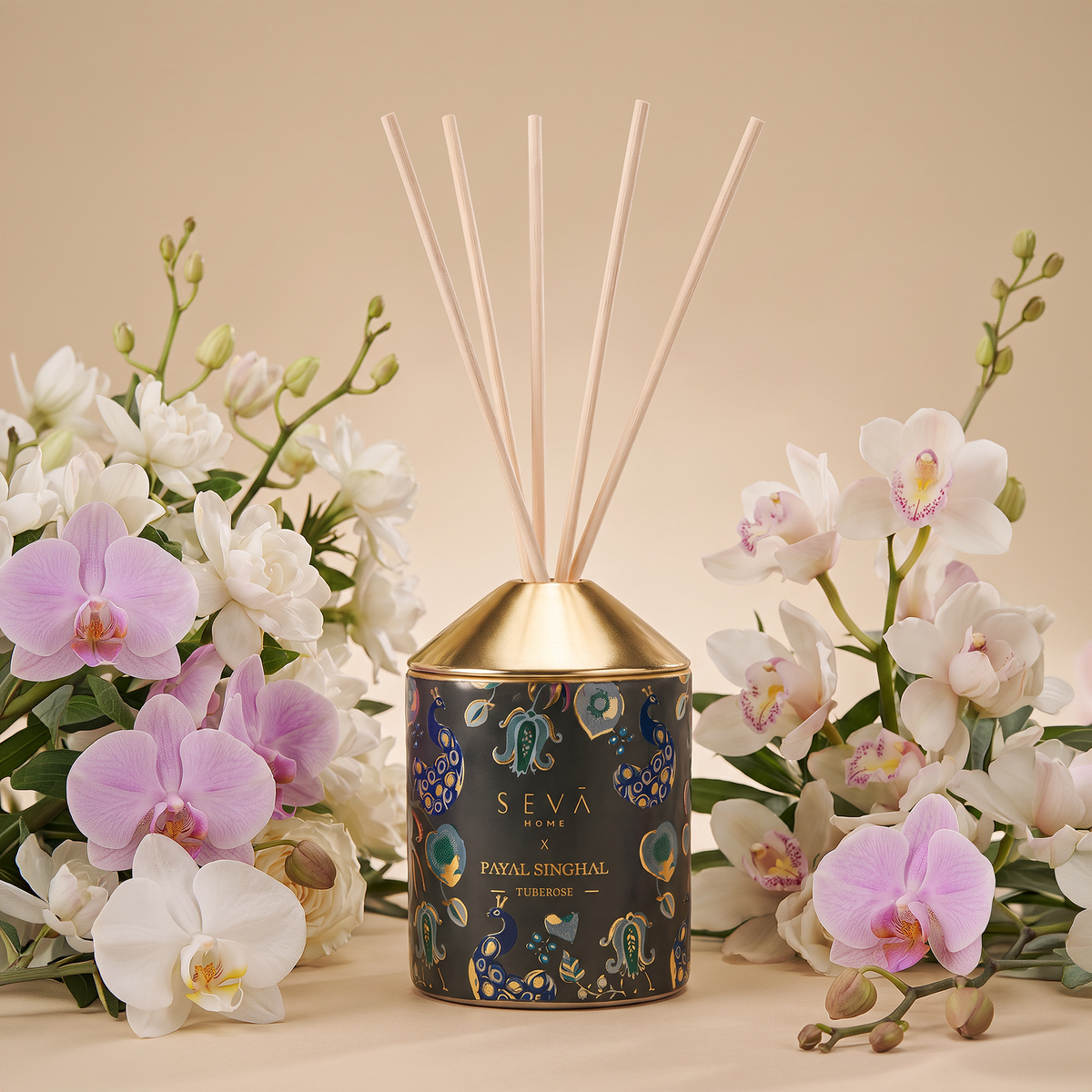Seva Home x Payal Singhal Reed Diffuser - Tuberose